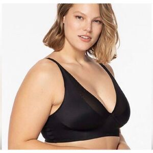 Ruby Ribbon Second Skin Sheer Demiette Black Nwt Size 30